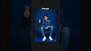 Get Any photo's prompt in just 1 click #ai #geminitips #nomaneditor