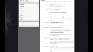 How to change your twitter username
