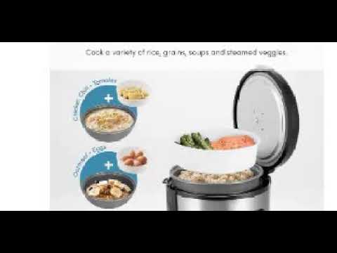 AROMA Digital Rice Cooker \u0026 Food Steamer