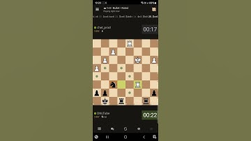 Won this by 2 seconds time difference. ! |Bullet Chess game|