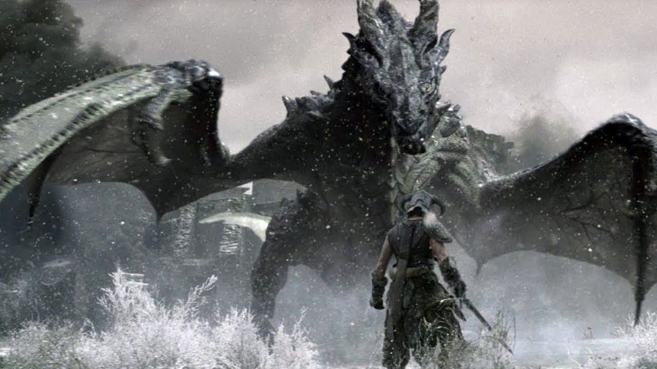 Skyrim All Named Dragons Boss Fights Alduin Vulthuryol Odaviing Mirmulnir Sahloknir Youtube