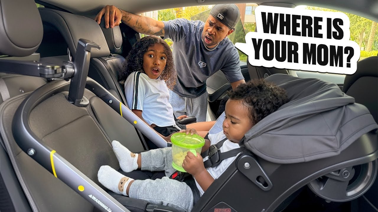 Leaving Our Babies ALONE In The Car To See How My Husband Reacts! - YouTube