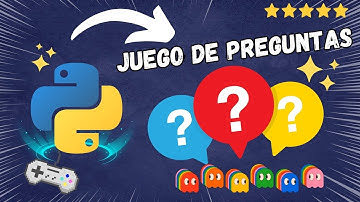 CREA un JUEGO de PREGUNTAS y RESPUESTAS en Python