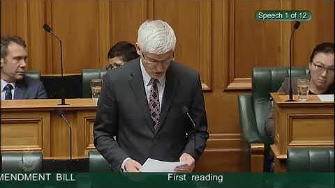 Telecommunications (New Regulatory Framework) Amendment Bill- First Reading - Video 1