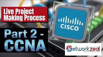 Part 2 - CCNA Live Project Making on Cisco packet tracer