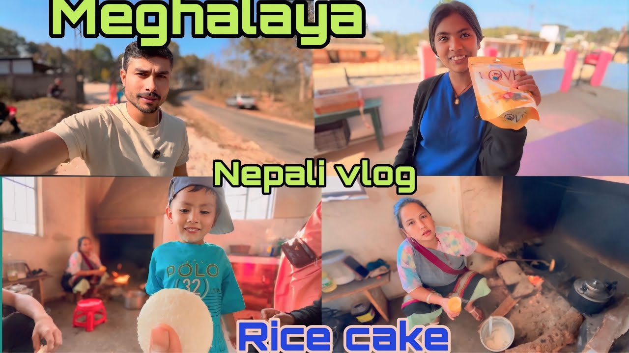 CHMAL ￼KO CAKE 🎂 MEGHALAYA NEPALI VLOG GAUTAM BHAI 🫢