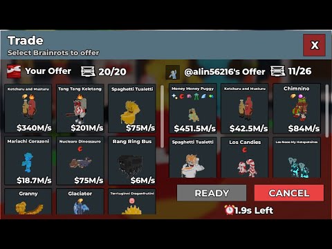 WATCH ME STEAL A BRAINROT TRADE LIVE 🔴