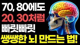 "매일 '이곳'만 죽어라 관리하세요" 70대 80대가 되어도 20대 30대처럼 빠릿빠릿하고 쌩쌩한 뇌 만드는 법! / 최고의 노인 전문 의사가 추천하는 50부터 뇌가 젊어지는 습관