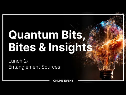 Entanglement Sources - video from SparrowQuantum