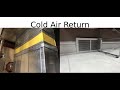 Installing a Cold Air Return in a Finished Basement