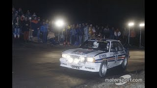 Best of Action - Opel Ascona 400.  Rallye Monte Carlo .  Ari Vatanen. Real Action | Real Sound