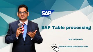 Full SAP Table processing | #sapsd #sapb1 Update