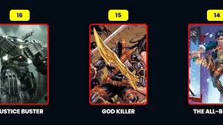 The 20 Most Powerful DC Weapons | [▶] Videos By Code | #VideosByCode  | #RemotionJs