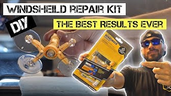 How to Repair a Windshield Chip / Amazon s Choice DIY Window Rock Chip Repair kit for 10 dollars