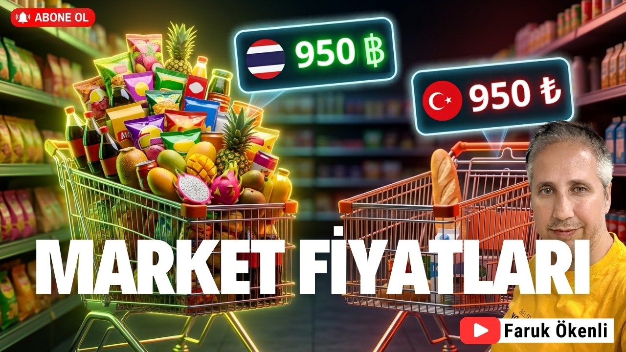 Tayland, Türkiye Market Fiyatları Kıyaslama | Atıştırmalık, Peynir, Et, Deterjan Hangi Ülkede Ucuz