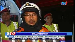 PEJABAT AM MAHKAMAH SYARIAH KOTA KINABALU TERBAKAR [31 MEI 2015]