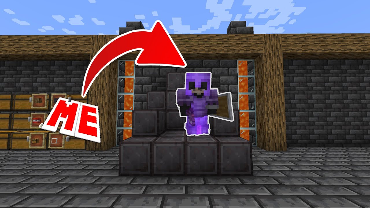 I started a fight on my own Minecraft server - YouTube