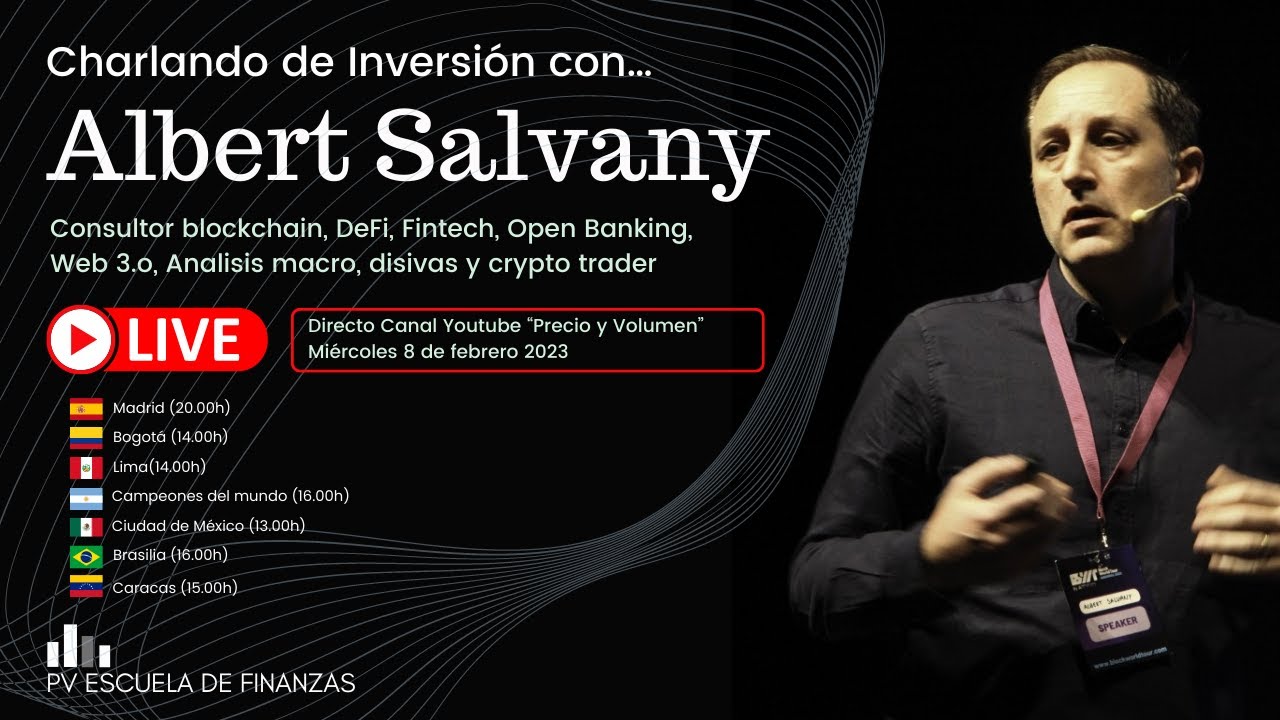 Charlando de inversión con Albert Salvany | El futuro de las cryptos