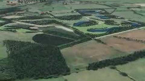 Novapoint Virtual Map Visualisation - EIA Quarry Restoration