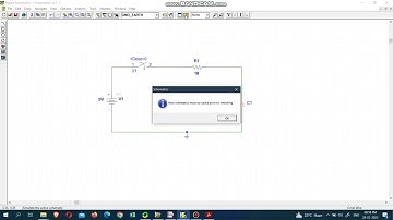 RC transient analysis in Pspice..