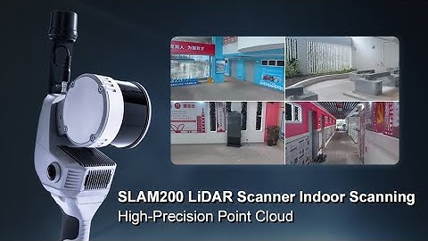 SLAM200 LiDAR Scanner | High-Precision Indoor 3D Mapping with Real-Time Point Clouds
