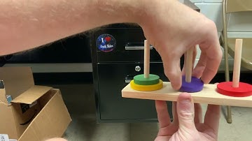 Towers of Hanoi - 4 Disks