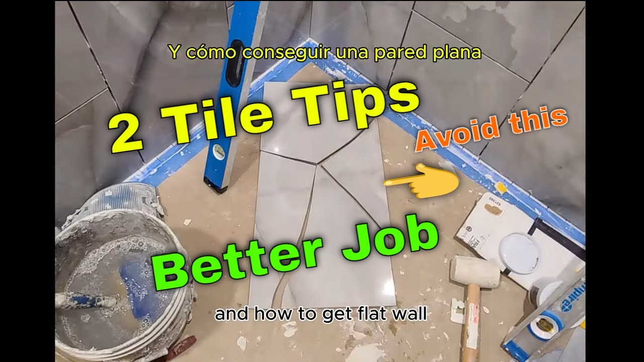 2 Easy tiling tips to make your tile job better 👌 - YouTube