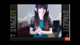 Christina Grimmie - Skinny Love (StageIt Performance) @lemonade229