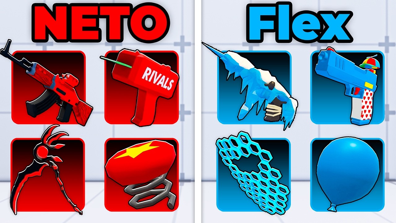 Rivals, Pero YOUTUBERS FAMOSOS escogen mi ARMAMENTO