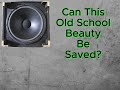 DBX 15 Inch Subwoofer Revival