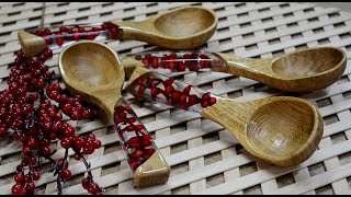 Wooden spoons with inlay for Christmas Eve by HomeMade in Lviv 24,157 views 1 year ago 8 minutes, 48 seconds