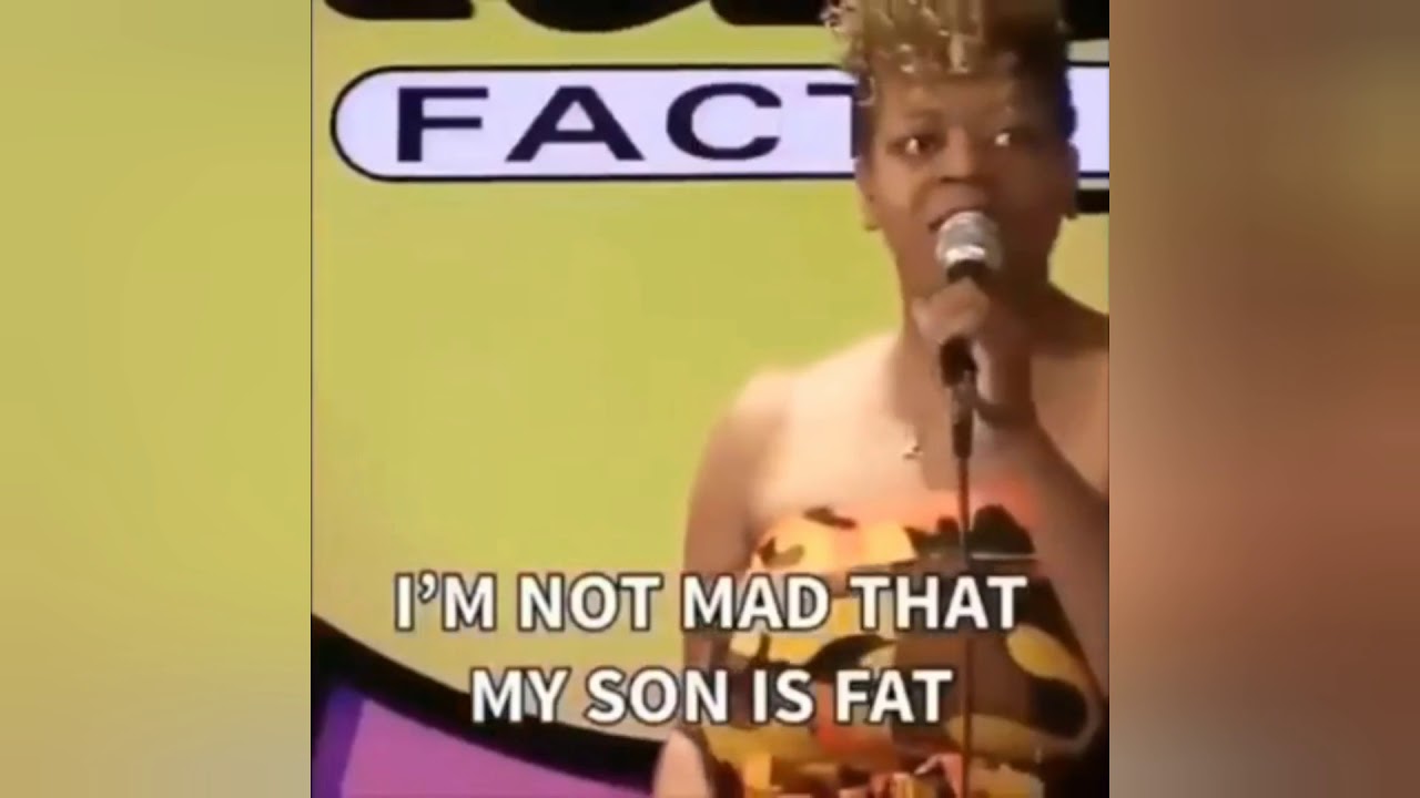 Black Mamma Roasts And Blasted Her Son For Being Fat