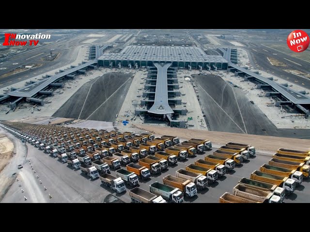 Constructing the World's Largest Airport | Istanbul New Airport | class=