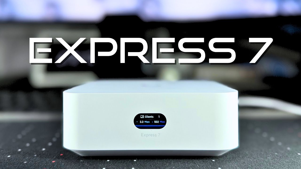 UniFi Express 7: Tiny and Powerful Network and Wifi Gateway with
