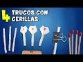 4 Cosas que Puedes hacer con Cerillas | Trucos con Cerillas