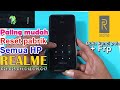 Cara buka pola kunci layar HP REALME C21,C21Y C25, C11, C12, C15, C17