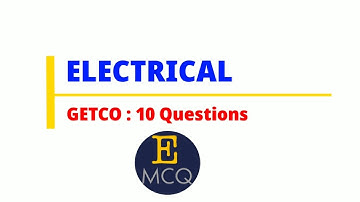 #GETCO 2021 #Electrical Useful for #ITI And #Diploma | #SCCL | #SSCJE | #DFCCIL | #ISRO | #DRDO