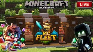 MC FLEET GRINDING 🔥 | Daily Minecraft LIVE | Road to 500 Subs