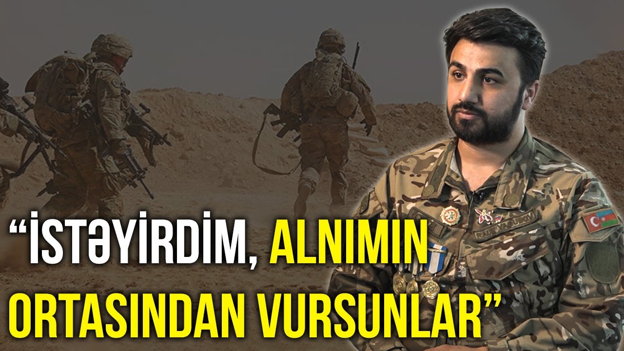 Yaralı halda dağı aşan xüsusi təyinatlı - 44 GÜN ƏSGƏR RƏŞADLA