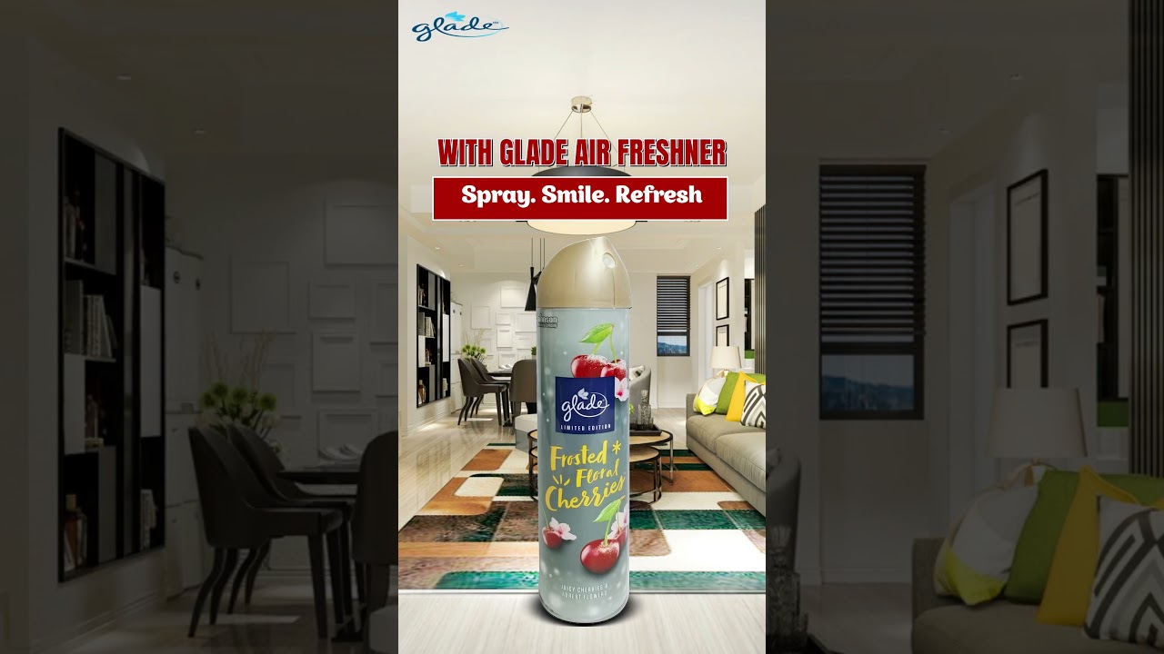 🌸 Make Your Space Fresh with Glade Air Freshener