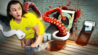 У ТЕБЯ МИНУТА ЧТОБЫ ПОКАКАТЬ НА УНИТАЗЕ!! (Toilet Chronicles)