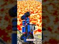 🌈 Colorful cars Cars vs Giant Lava Pit – BeamNG.drive 01 #beamng #shorts #beamngdrive #car #usa