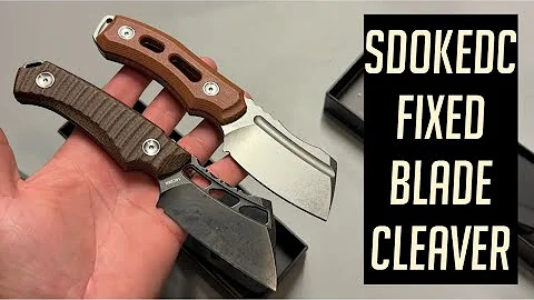 Two New SDOKEDC Fixed Blade Cleavers 