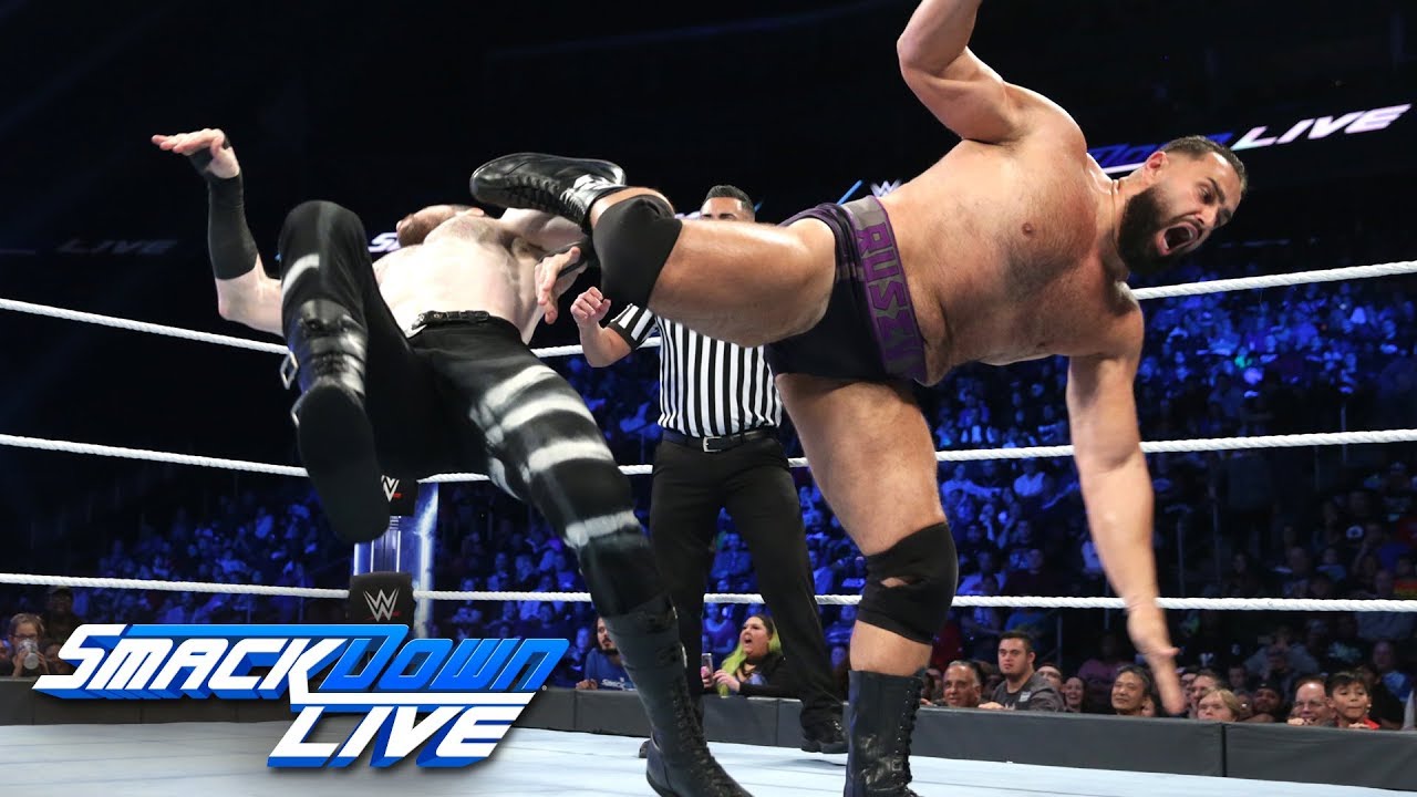 Rusev vs. Aiden English: SmackDown LIVE, Oct. 23, 2018