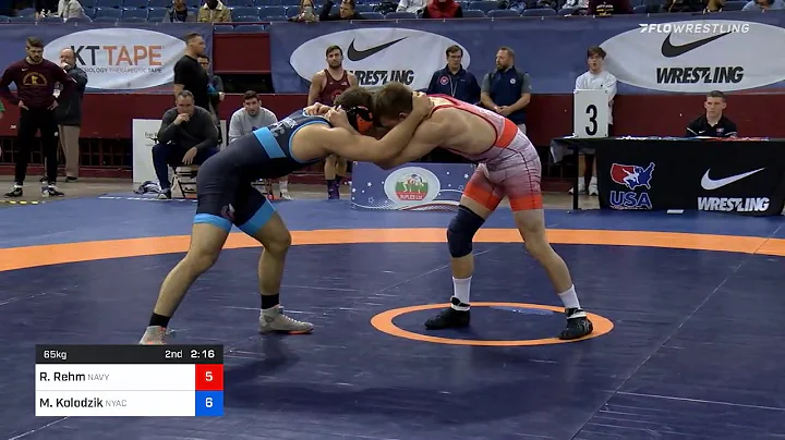 65 Kg Consolation Robert Rehm Navy Marine Corps Ma...
