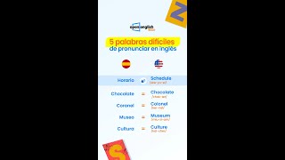 5 palabras difíciles de pronunciar en inglés