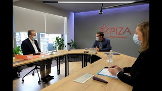 Συνάντηση με εκπροσώπους από το Ενιαίο Δίκτυο Συνταξιούχων