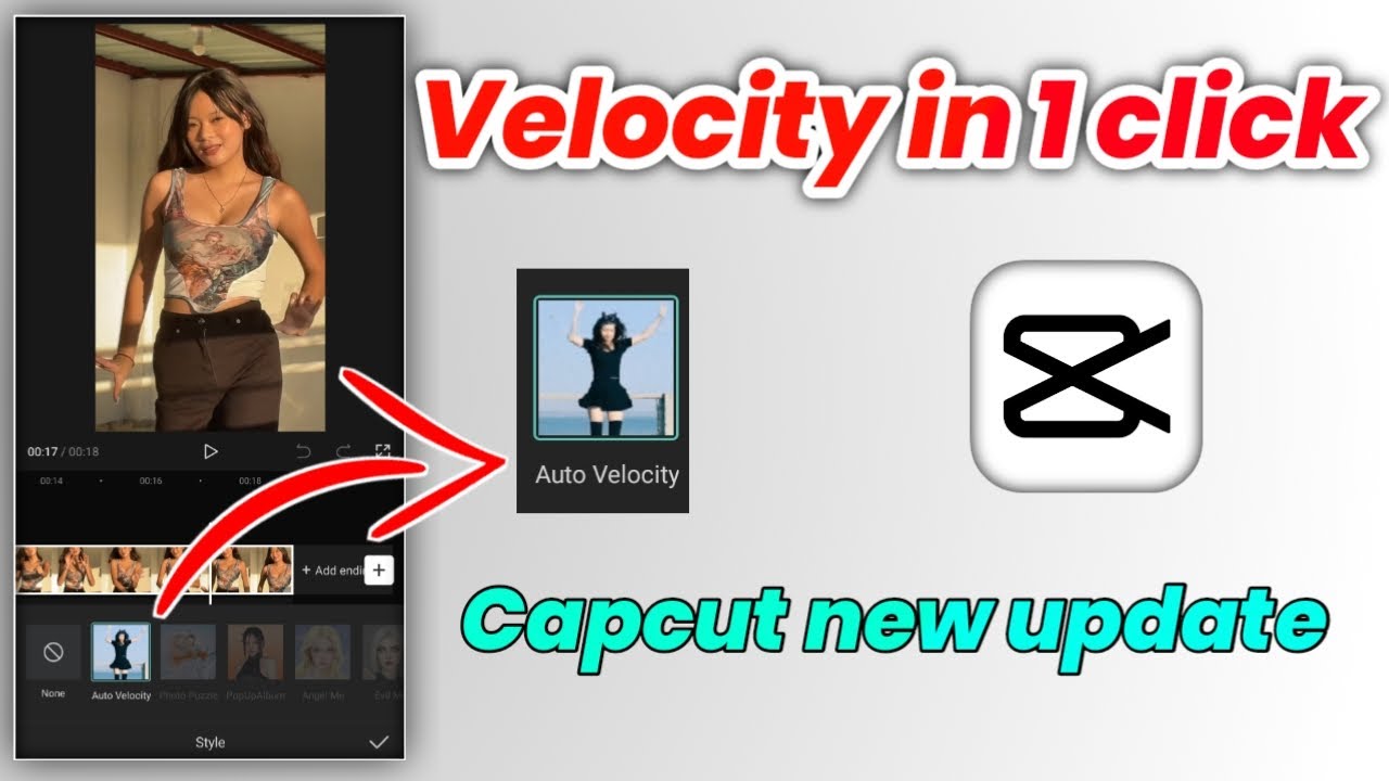 Velocity edit in 1 click 😱| Auto velocity edit | Capcut new update 🔥 -  YouTube