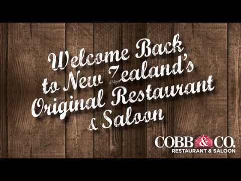 Welcome Back to Cobb & Co. Restaurant and Saloon