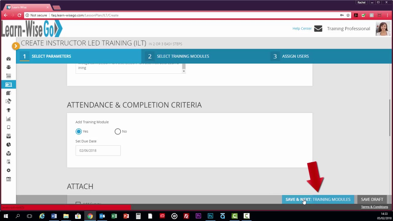 Instructor Led Training Module How do I Add a Training Module to an Instructor Led Training? - YouTube